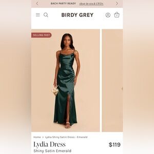 COPY - Birdy Grey bridesmaid dress